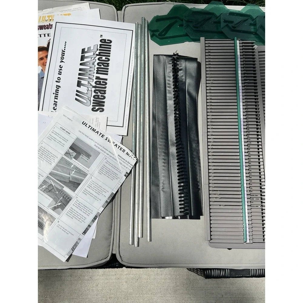 Bond America Ultimate Sweater Machine Knitting Granny Blanket Craft Yarn Loom
